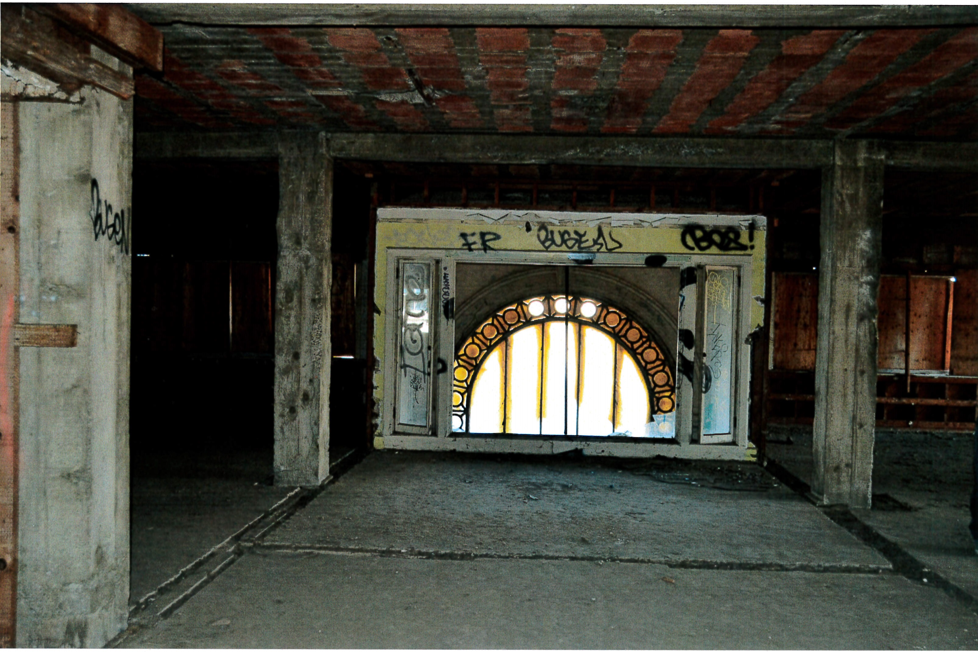 Second floor elevator lobby